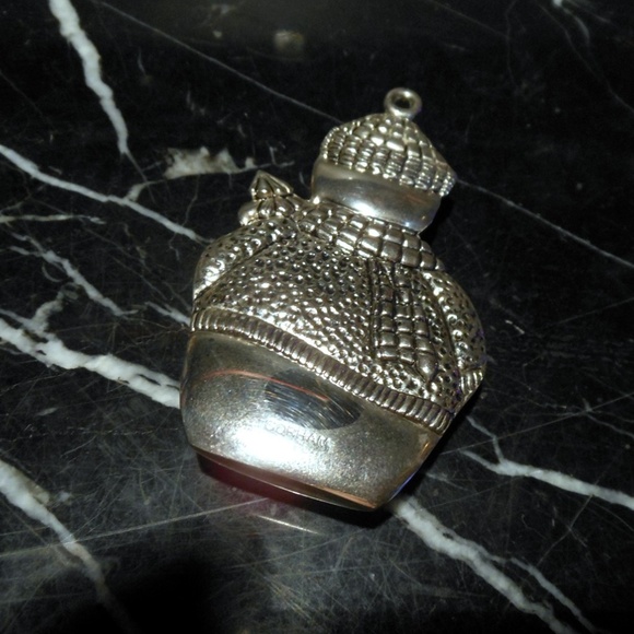 Vintage GORHAM Silver-plated Snowman with Christma - Picture 6 of 6